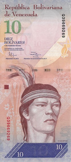 10 bolivars