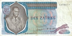 10 zaïres