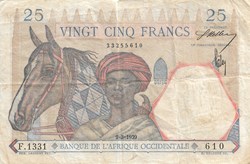 25 francs