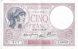 5 francs