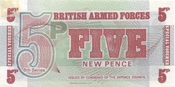 5 nouveaux pence