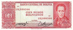 100 pesos boliviens