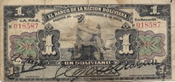 1 boliviano
