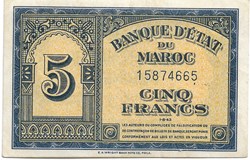 5 francs
