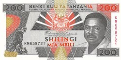 200 shillings