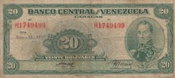 20 bolivars