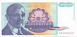 500.000.000 dinars