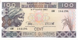 100 francs guinéens