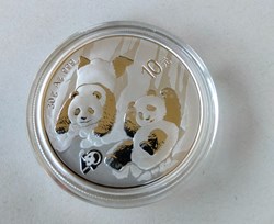 Moneda de Plata Panda 2022 30 g