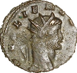 Antoninien de Gallien, Uberitas, 265-266, Rome