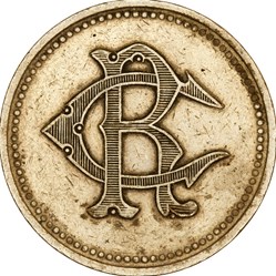 5 francs, casino municipal de Royat (63)