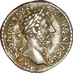 Denier de Marc Aurèle, Liberalitas, 165-166, Rome