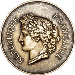 Médaille de l'Exposition Ouvrière Nationale, Rouen, 1896