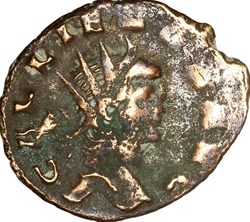 Antoninien de Gallien, Abundantia, 265-266, Rome
