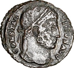 Centenionalis de Constantin Ier, Porte de camp, 328-329, Siscia
