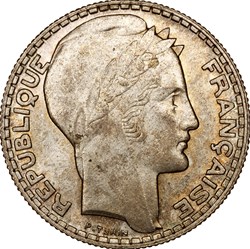 10 francs Turin, IIIe République, 1932