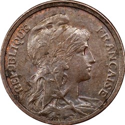 1 centime Daniel-Dupuis, IIIe République, 1913