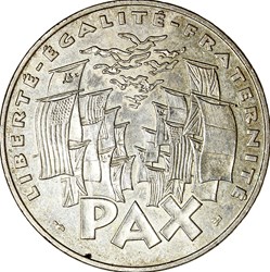 100 francs 8 mai 1945, Ve République, 1995