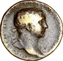 Sesterce de Trajan, Abundantia, 106, Rome