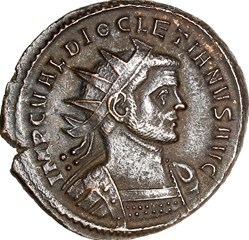 Aurelianus de Dioclétien, Hercule, 288, Ticinum