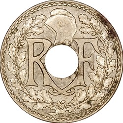 10 centimes Lindauer, IIIe République, 1922, Poissy