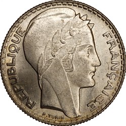 10 francs Turin, IIIe République, 1930