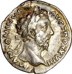 Denier de Marc Aurèle, Marc Aurèle, 173-174, Rome