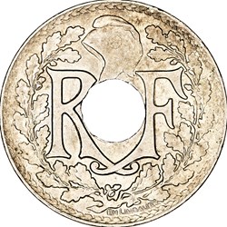 10 centimes Lindauer, IIIe République, 1924, Poissy