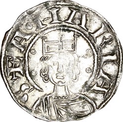 Denier anonyme, Evêché de Clermont, c. 1100-1150, Clermont
