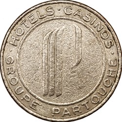 2 francs, casino Partouche de Royat (63)