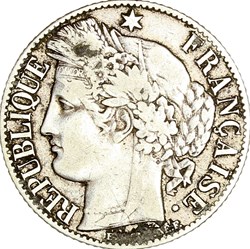 1 franc Cérès, IIIe République, 1894, Paris