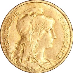 5 centimes Daniel-Dupuis, IIIe République, 1916