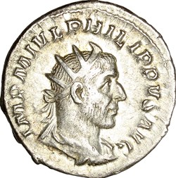 Antoninien de Philippe Ier l'Arabe, Roma, 245-247, Rome