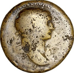 Sesterce de Trajan, 112-117, Rome