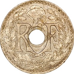 25 centimes Lindauer, IIIe République, 1937