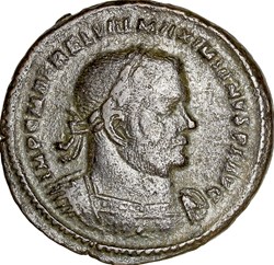 Follis de Maximien Hercule, Genius, automne 307 - fin 308, Trèves
