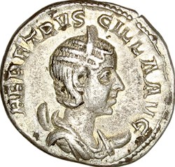 Antoninien d'Herennia Etruscilla, Pudicita, 249-251, Rome