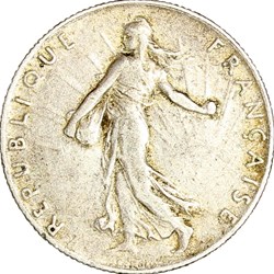 50 centimes Semeuse, IIIe République, 1900