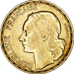 50 francs Guiraud, IVe République, 1953