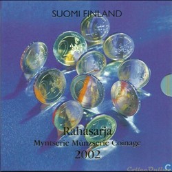 Finlande - Série officielle BU - 2002