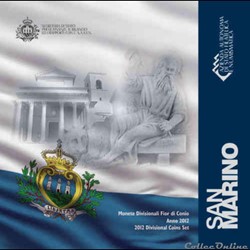Saint-Marin - Série officielle BU - 2012