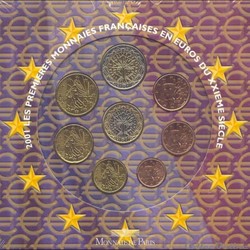France - Série officielle BU - 2001