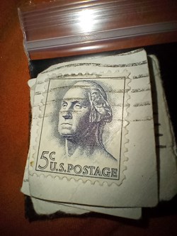 5 cents US postage