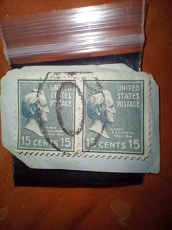 15c James Buchanan 1857-1864