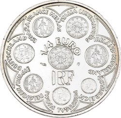 2002 EUROPA QUARTER EURO ARGENT UNION MONÉTAIRE - GRADING