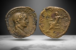 Severus Alexander AE Sestertius (IOVI VLTORI, RIC IV 560 var.)