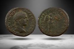 Caracalla AE As (VICTORIAE BRITTANNICAE, RIC IV 522a corr.)