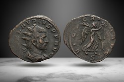 Claudius II Gothicus BI Antoninianus (VICTORIA AVG, RIC V 171)