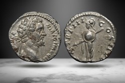 Septimius Severus AR Denarius (Palladium, RIC IV 68)