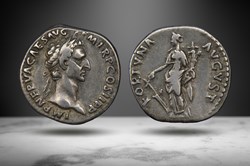 Nerva AR Denarius (FORTUNA AVGVST, RIC II 4)